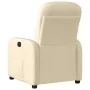 Sillón reclinable de tela crema de , Sillones - Ref: Foro24-4015530, Precio: 178,62 €, Descuento: %
