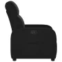 Sillón reclinable de tela negro by , Armchairs - Ref: Foro24-4015524, Price: 192,92 €, Discount: %