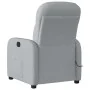 Sillón reclinable de masaje de tela gris claro de , Sillones - Ref: Foro24-4015532, Precio: 199,27 €, Descuento: %