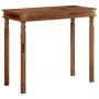 Mesa alta de madera maciza de acacia 120x60x107 cm de , Mesas de cocina y de comedor - Ref: Foro24-4102367, Precio: 251,17 €,...