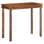 Mesa alta de madera maciza de acacia 120x60x107 cm de , Mesas de cocina y de comedor - Ref: Foro24-4102367, Precio: 251,17 €,...