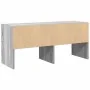 Zapatero apilable gris sonoma 89,5x30x40 cm de , Organizadores de vestidores y perchas de barra - Ref: Foro24-858849, Precio:...
