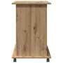 Mesa ordenador madera contrachapada roble artesanal 80x50x75cm de , Escritorios - Ref: Foro24-856053, Precio: 79,96 €, Descue...