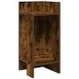 Mesas auxiliares 2 uds con estante ahumado roble 25,5x27x60 cm by , Side tables - Ref: Foro24-858551, Price: 39,53 €, Discoun...