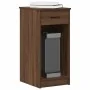 Torre de ordenador con cajón roble marrón 35x45x77 cm de , Escritorios - Ref: Foro24-858746, Precio: 55,07 €, Descuento: %