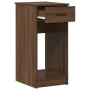 Torre de ordenador con cajón roble marrón 35x45x77 cm de , Escritorios - Ref: Foro24-858746, Precio: 55,07 €, Descuento: %
