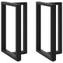 Patas de mesa de bar forma T 2 uds acero negro 60x35x(90-91) cm de , Patas para mesas - Ref: Foro24-4013080, Precio: 160,86 €...