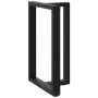 Patas de mesa de bar forma T 2 uds acero negro 60x35x(90-91) cm de , Patas para mesas - Ref: Foro24-4013080, Precio: 160,86 €...