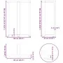 Patas de mesa de bar forma T 2 uds acero negro 60x35x(90-91) cm de , Patas para mesas - Ref: Foro24-4013080, Precio: 160,86 €...