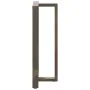 Patas mesa bar forma T 2 uds acero natural 60x35x(110-111) cm de , Patas para mesas - Ref: Foro24-4013107, Precio: 159,68 €, ...