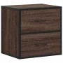 Mesitas de noche pared 2 uds color roble marrón 40x31x39,5 cm de , Mesitas de noche - Ref: Foro24-848733, Precio: 82,04 €, De...