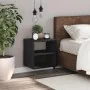 Mesita de noche de pared negra 40x31x39,5 cm de , Mesitas de noche - Ref: Foro24-848744, Precio: 33,72 €, Descuento: %