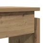 Mesa consola madera de ingeniería roble artesanal 102x30x80 cm by , Side tables - Ref: Foro24-856627, Price: 55,26 €, Discoun...