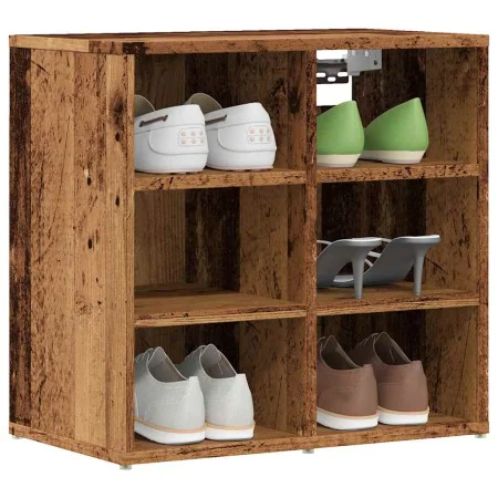 Zapateros 2 uds madera vieja 52x30x50 cm de , Armarios y almacenamiento - Ref: Foro24-857034, Precio: 77,73 €, Descuento: %