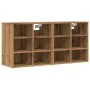 Zapateros 2 uds roble artesanal 52x30x50 cm de , Armarios y almacenamiento - Ref: Foro24-857036, Precio: 79,59 €, Descuento: %