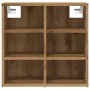 Zapateros 2 uds roble artesanal 52x30x50 cm de , Armarios y almacenamiento - Ref: Foro24-857036, Precio: 79,59 €, Descuento: %
