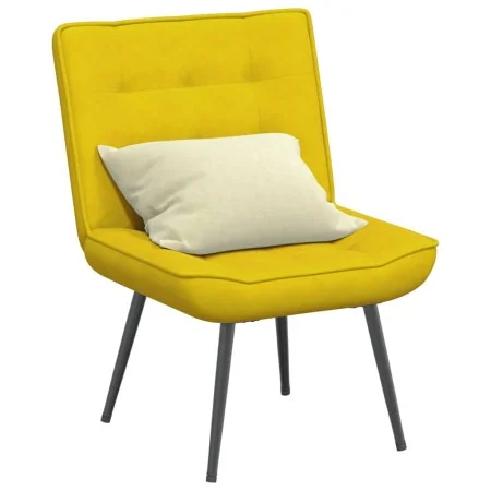 Sillón de relax terciopelo amarillo 64x74x84 cm von , Stühle - Ref: Foro24-4012323, Preis: 91,20 €, Rabatt: %