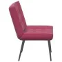 Sillón de relax terciopelo rojo vino 64x74x84 cm von , Stühle - Ref: Foro24-4012321, Preis: 91,46 €, Rabatt: %