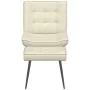 Sillón de relax con taburete terciopelo crema von , Stühle - Ref: Foro24-4012335, Preis: 89,54 €, Rabatt: %