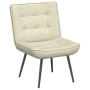Sillón de relax con taburete terciopelo crema von , Stühle - Ref: Foro24-4012335, Preis: 89,54 €, Rabatt: %
