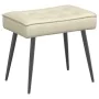 Sillón de relax con taburete terciopelo crema von , Stühle - Ref: Foro24-4012335, Preis: 89,54 €, Rabatt: %