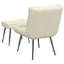 Sillón de relax con taburete terciopelo crema von , Stühle - Ref: Foro24-4012335, Preis: 89,54 €, Rabatt: %
