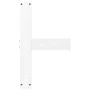 Patas de mesa bar forma T 2 uds acero blanco 60x35x(110-111) cm de , Patas para mesas - Ref: Foro24-4013105, Precio: 145,05 €...