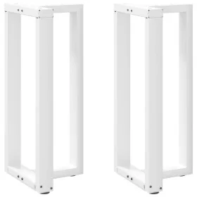 Patas de mesa de bar forma T 2 uds acero blanco 50x35x(90-91)cm de , Patas para mesas - Ref: Foro24-4013077, Precio: 130,75 €...