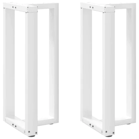 Patas de mesa de bar forma T 2 uds acero blanco 50x35x(90-91)cm de , Patas para mesas - Ref: Foro24-4013077, Precio: 130,75 €...