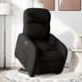 Sillón reclinable elevable tela negro de , Sillones - Ref: Foro24-3302974, Precio: 268,51 €, Descuento: %