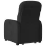 Sillón reclinable elevable tela negro de , Sillones - Ref: Foro24-3302974, Precio: 268,51 €, Descuento: %