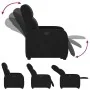 Sillón reclinable elevable tela negro de , Sillones - Ref: Foro24-3302974, Precio: 268,51 €, Descuento: %