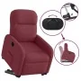 Sillón eléctrico reclinable elevable de tela rojo tinto de , Sillones - Ref: Foro24-3302995, Precio: 315,82 €, Descuento: %