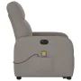 Sillón de masaje eléctrico reclinable elevable tela taupé de , Sillones - Ref: Foro24-3303009, Precio: 348,18 €, Descuento: %