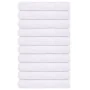 Toallas 10 uds 100% algodón blanco 100x200 cm 600 gsm de , Toallas - Ref: Foro24-136667, Precio: 161,72 €, Descuento: %