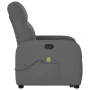 Silla de masaje reclinable de pie de tela gris oscuro de , Sillones - Ref: Foro24-3302983, Precio: 299,84 €, Descuento: %