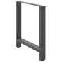 Patas de mesa de centro antracita 2 uds 70x(72-73) cm acero de , Patas para mesas - Ref: Foro24-4013310, Precio: 92,99 €, Des...