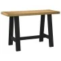 Escritorio NOAIN patas en A madera maciza pino 120x50x75 cm de , Escritorios - Ref: Foro24-4100039, Precio: 106,15 €, Descuen...