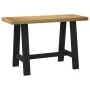 Escritorio NOAIN patas en A madera maciza pino 120x50x75 cm de , Escritorios - Ref: Foro24-4100039, Precio: 106,15 €, Descuen...