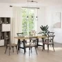 Mesa comedor NOAIN patas forma A madera maciza pino 180x90x75cm by , Kitchen and dining tables - Ref: Foro24-4100045, Price: ...