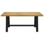 Mesa comedor NOAIN patas forma A madera maciza pino 180x90x75cm by , Kitchen and dining tables - Ref: Foro24-4100045, Price: ...