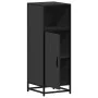 Armario de baño madera contrachapada negro 35x37,5x100 cm de , Muebles de baño - Ref: Foro24-849239, Precio: 79,19 €, Descuen...