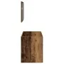 Mueble de baño con espejo de madera antigua madera ingeniería de , Muebles de baño - Ref: Foro24-856381, Precio: 91,16 €, Des...