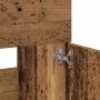 Mueble de baño con espejo de madera antigua madera ingeniería de , Muebles de baño - Ref: Foro24-856381, Precio: 91,16 €, Des...