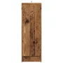 Mueble zapatero de aglomerado madera vieja 32x35x92 cm de , Zapateros y organizadores de calzado - Ref: Foro24-856708, Precio...