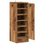Mueble zapatero de aglomerado madera vieja 32x35x92 cm de , Zapateros y organizadores de calzado - Ref: Foro24-856708, Precio...