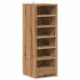 Mueble zapatero de aglomerado roble artisan 32x35x92 cm de , Zapateros y organizadores de calzado - Ref: Foro24-856715, Preci...