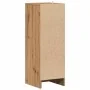 Mueble zapatero de aglomerado roble artisan 32x35x92 cm de , Zapateros y organizadores de calzado - Ref: Foro24-856715, Preci...