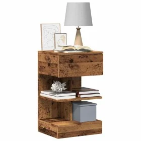 Mesita de noche madera contrachapada madera antigua 40x35x65 cm von , Nachttische - Ref: Foro24-856748, Preis: 46,83 €, Rabat...