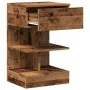 Mesita de noche madera contrachapada madera antigua 40x35x65 cm de , Mesitas de noche - Ref: Foro24-856748, Precio: 46,83 €, ...